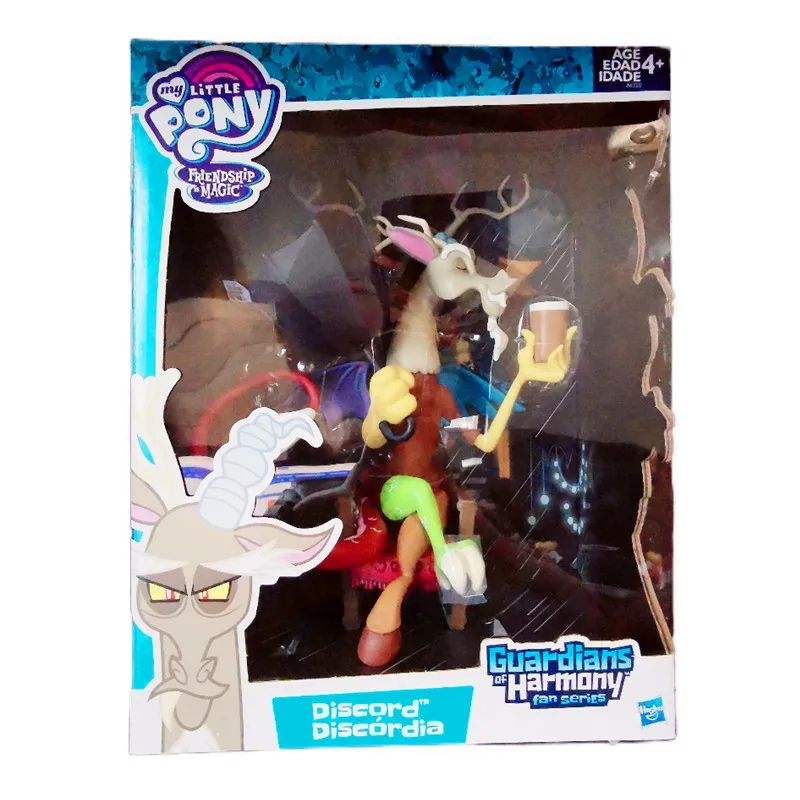 

Hasbro My Little Pony Favorite Characters Discord Ornaments Villaines Action FIgures Doll Model Toy Children's Gifts