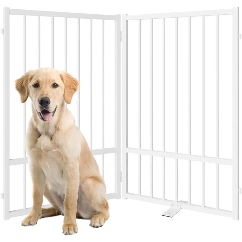 Metal Freestanding Dog Gate 1