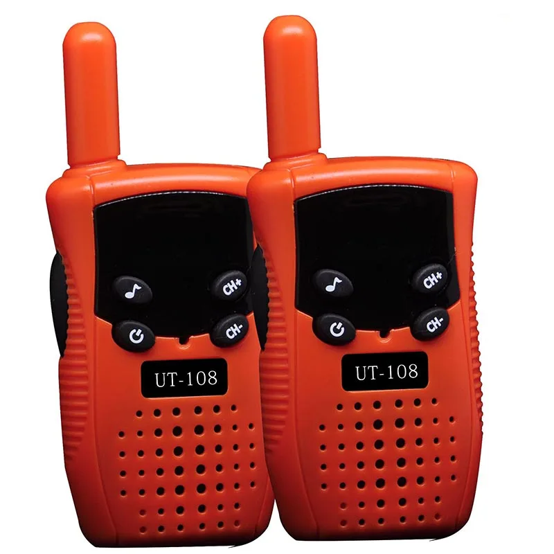 2Pcs Children's Walkie Talkies Mini Portable Handheld Two-Way Radio Toy For Kids Day Birthday Gifts Outdoor Interphone Toy 3