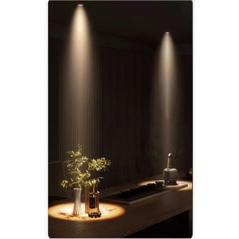 Small holes cross light Recessed Anti-glare COB spotlight micropore 5W 12W 1LED downlight Ceiling lamp 85-265V Interior lighting led downlight,recessed ceiling spotlight