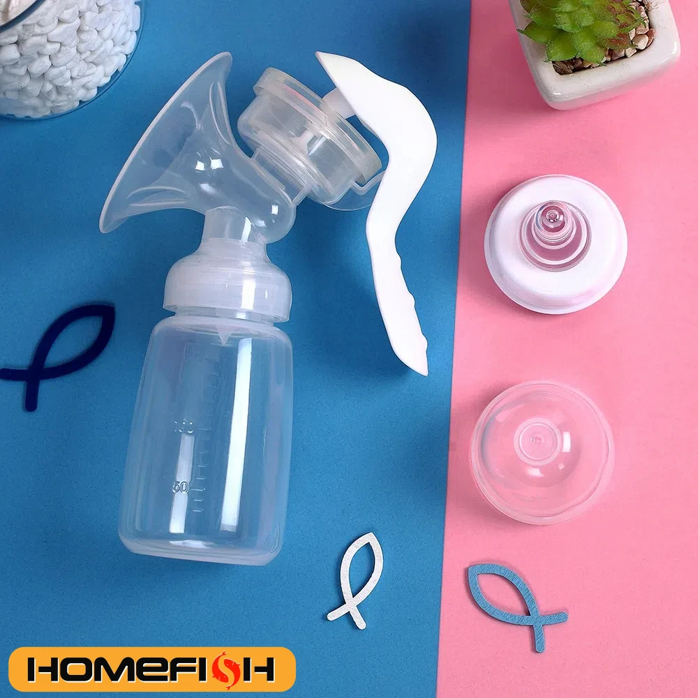 Breast Pump Baby Nipple Manual Suction Milk Pump Feeding Milk Collector Adjustable Gear Sucking Postpartum Supplies Accessories breast pump,breast milk catcher