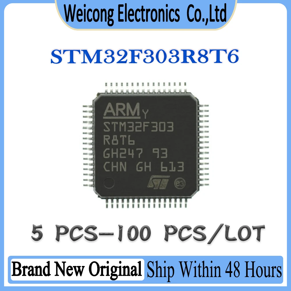 

STM32F303 STM32F303R8T6 STM32F303R8T STM32F303R8 STM32F303R STM32F STM32 STM New Original IC MCU Chip LQFP-64