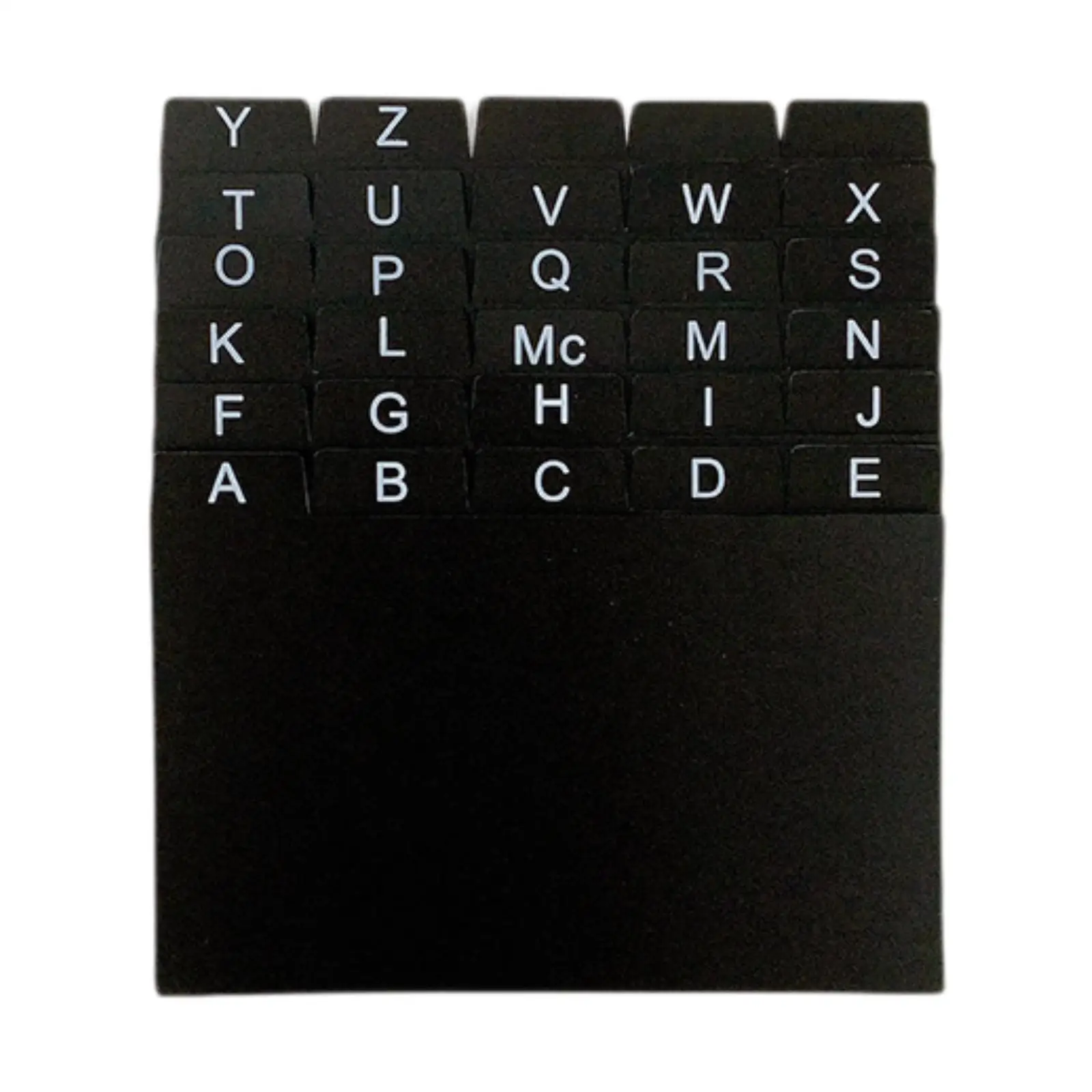 30Pcs Index Cards A-z Dividers 3x5