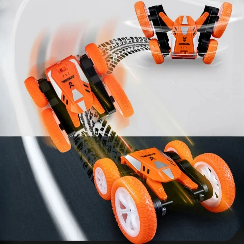 Off-Road Rapid Monster 360 Spin RC Car Stunt Rotating Radio Remote Control Car Toy Cool Lights With Music Christmas Kid Gifts 6