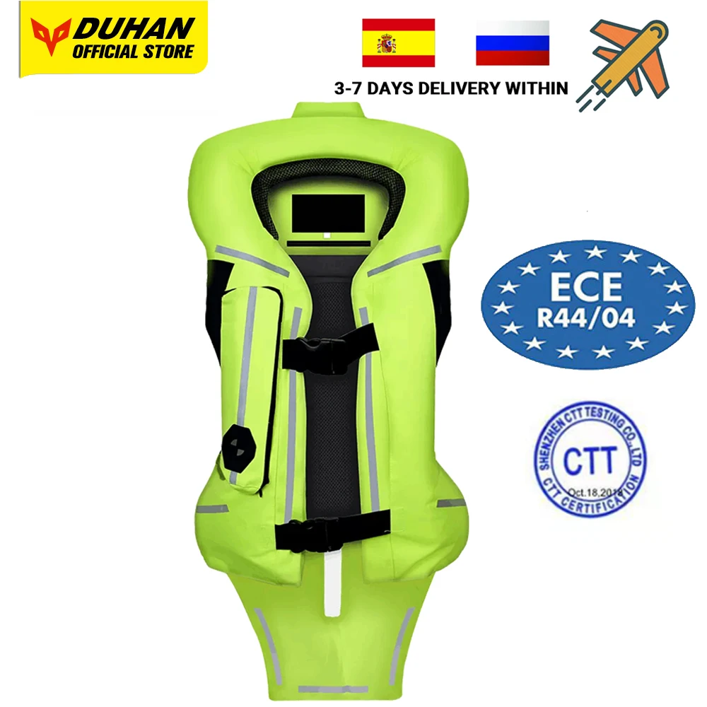 New Motorcycle Zipper Air-Bag Vest Moto Racing Air Bag System Motocross Protettivo Airbag Giacca Da Moto Anti Caduta