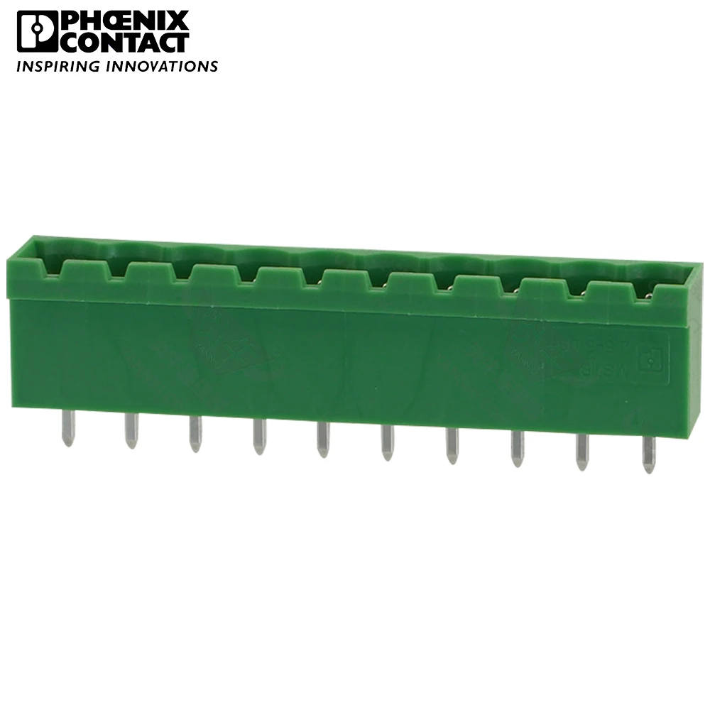 

5.08mm Original Genuine Phoenix Contact Connector PCB Pluggable PLUG-IN Terminal Block 10 Pin MSTBVA 2.5 G 5.08 1755817 12A 320V