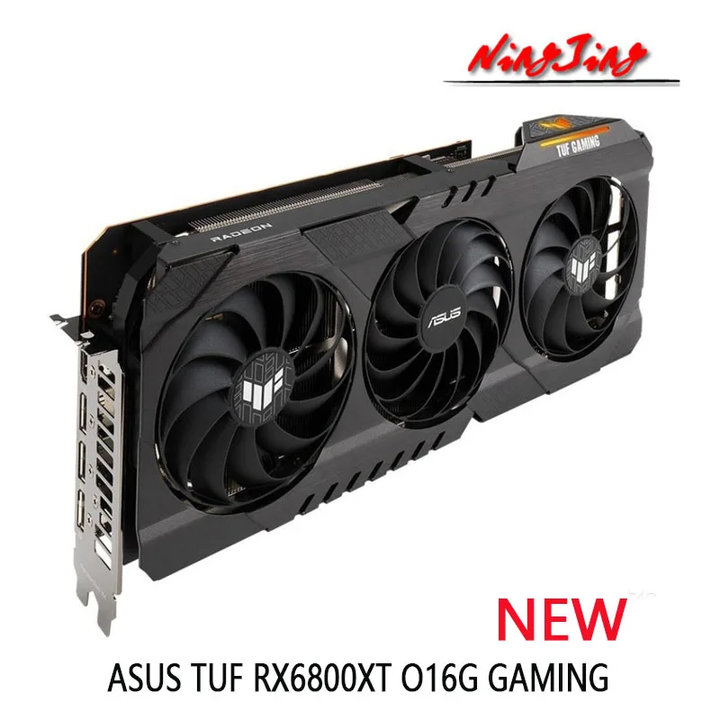 ASUS TUF RX6800XT O16G GAMING NEW 16GB GDDR6 16000 MHz 256-bit 7nm RX 6800  XT Support AMD Intel Desktop CPU Motherboard - AliExpress