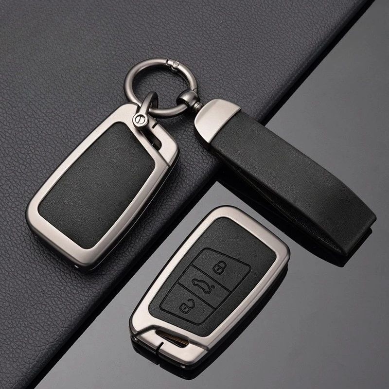 폭스바겐 파사트 B8 마고탄 GTE CC, 스코다 코디악 카록 슈퍼브 3용 아연 합금 자동차 키 케이스 커버 키체인 액세서리