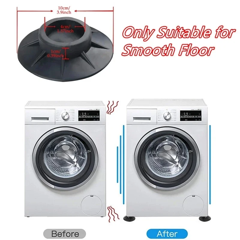 Anti Vibration Mat Washing Machine Tumble Dryer Rubber Floor Noise