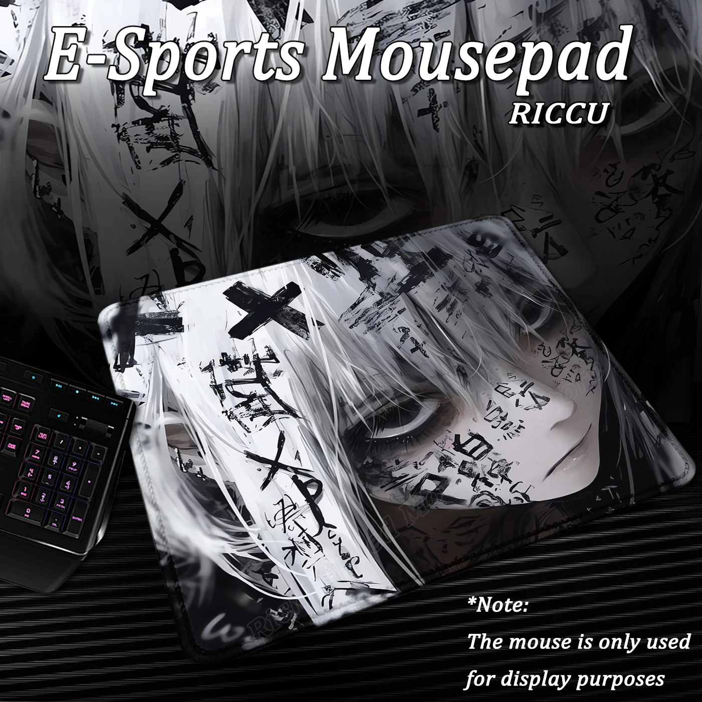 Anime Girls Aesthetic Mouse Pad Computer Office Gamer Table Mat Rubber Anti-slip Laptop Mousepad Small Decor E-Sports Desk Pads