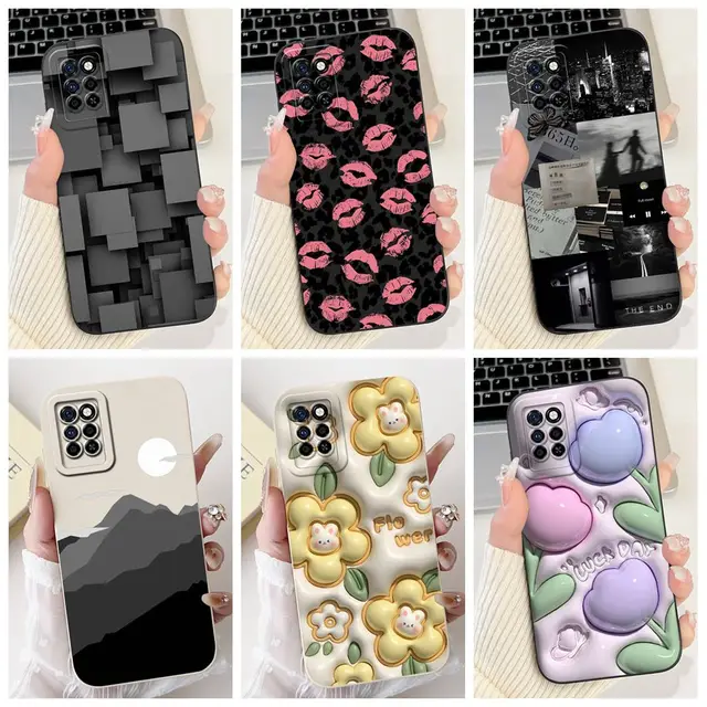 For Infinix Note 10 Pro Case X695 X695d Cover Fashion Painted Soft Silicone Phone Cases For.jpg