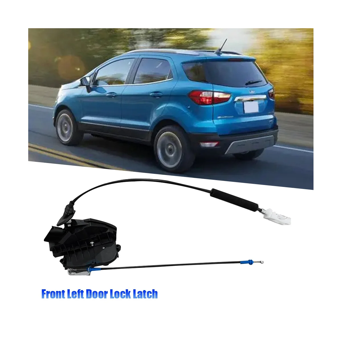 Front Left Center Door Lock Latch Actuator CN15-A219A65-FC for Ford Ecosport 2013- Door Lock Pins Hatch CN15A219A65