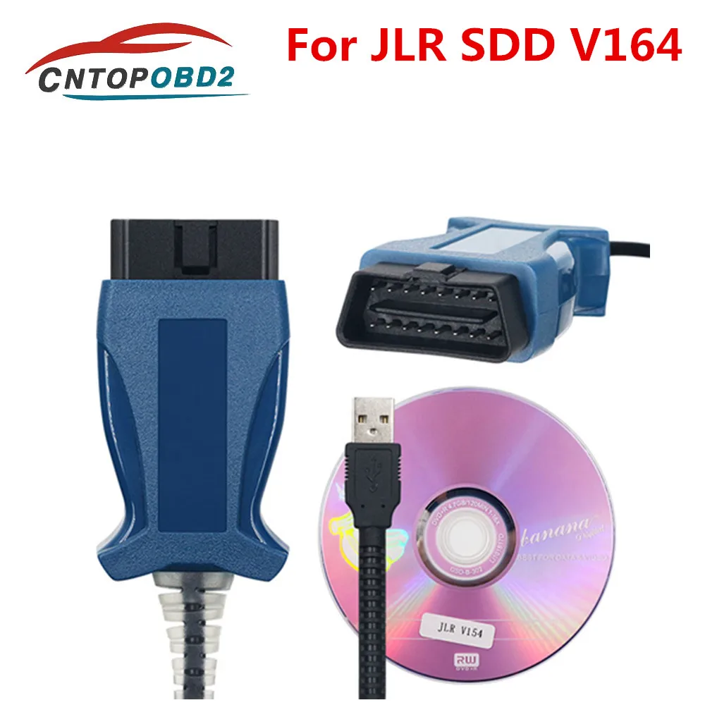 Migliore Qualità Jlr Sdd Pro V164 Per Land Rover/Per Jaguar Obd2 Scanner Supporto Cat Fino Al 2005-2017 Cavo Diagnostico Automatico Jlr Sdd