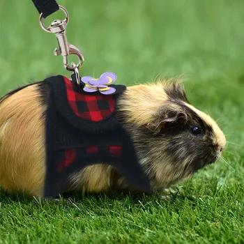 Small Pet Denim Harness 1