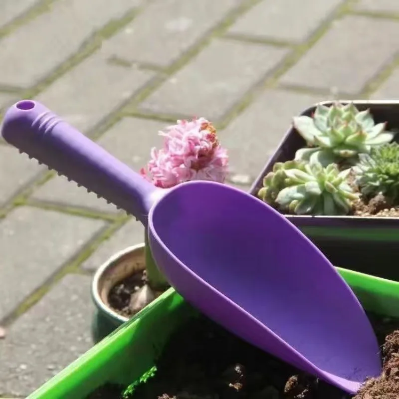 Flower Vegetables Planting Soil Loosening Shovel Home Gardening Tools Plastic Soil Shovels Succulent Plants Soil Shovels 4