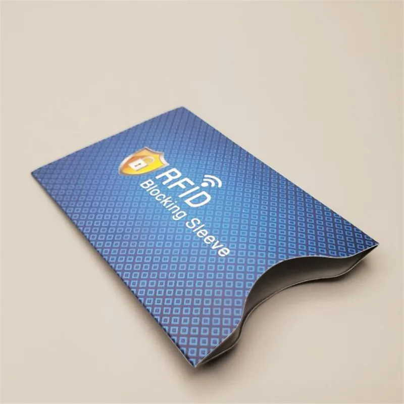 2Pcs RFID Blocking Sleeves Cards NFC Debit Credit Card Protector Blocker Identity Theft Prevention for Men Women Bank Card Case card sleeve card sleeves