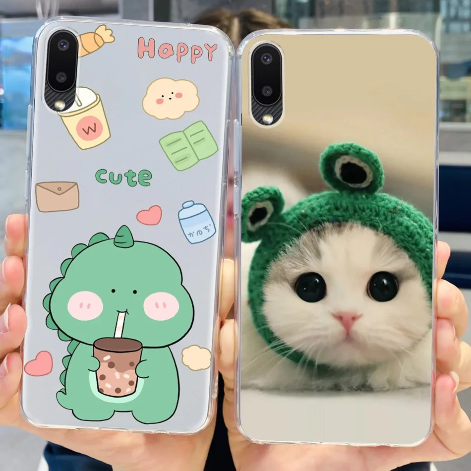 Cute Painted Soft Silicone TPU Back Cover Phone Case