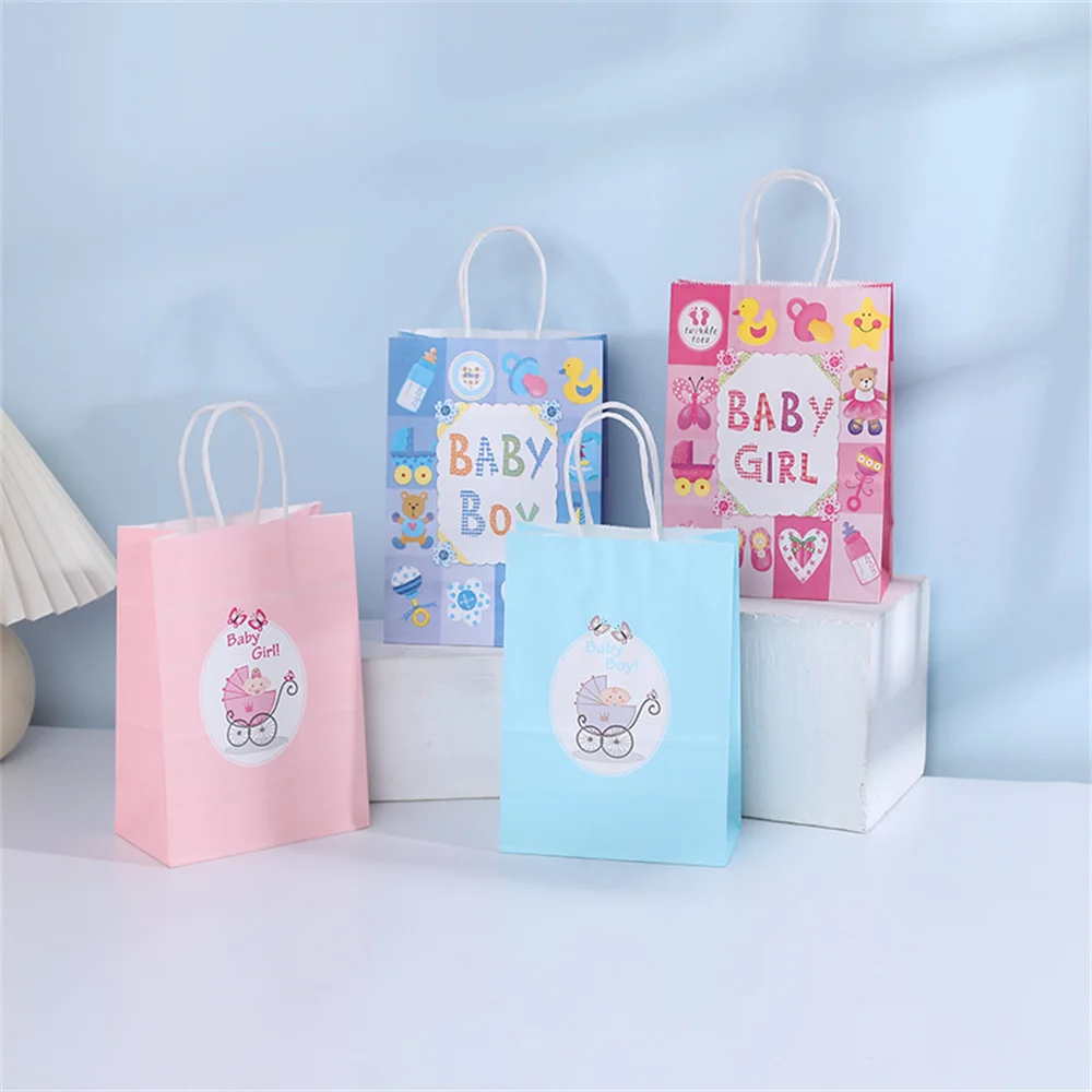 12Pcs Party Favor Bags Basketball Printing Gift Bags, Paper Bags with  Handles Goody Bags for Kids Birthday Wedding Business - AliExpress