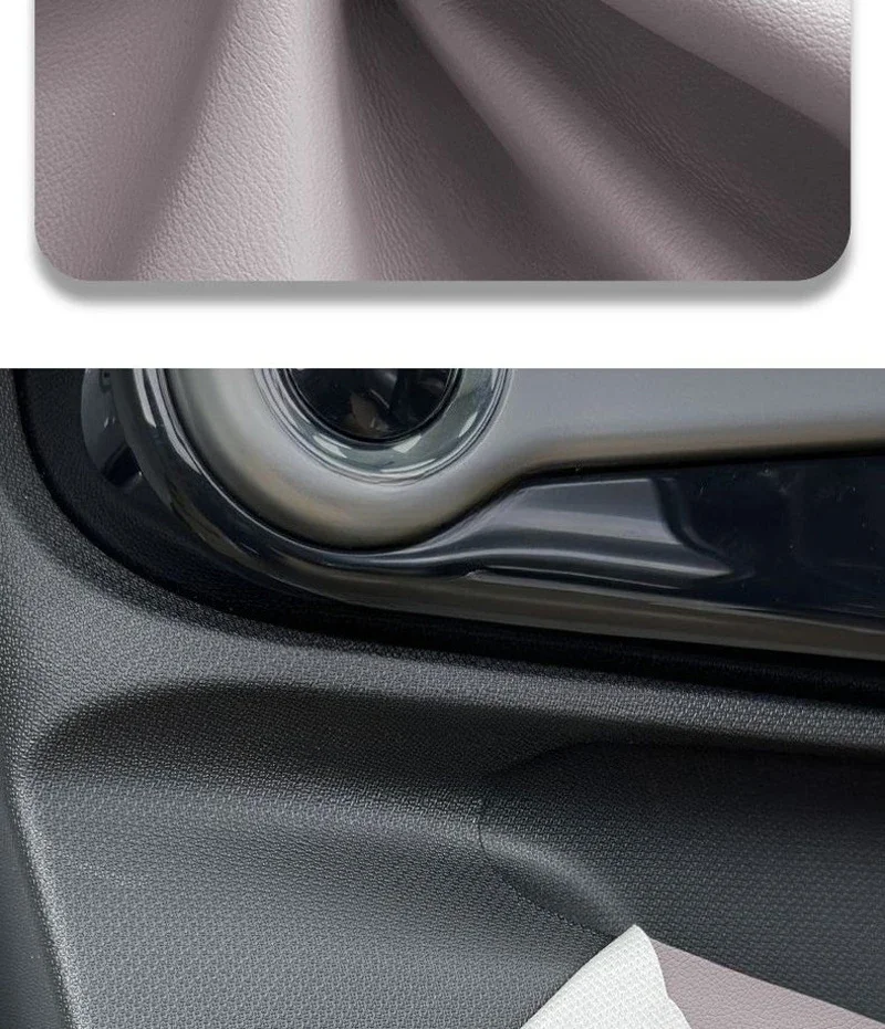For BYD Yuan Plus Atto 3 2025 Car Door Anti Kick Sticker Door Panel Protective Anti Scratch Pad Interior Decor Accessories