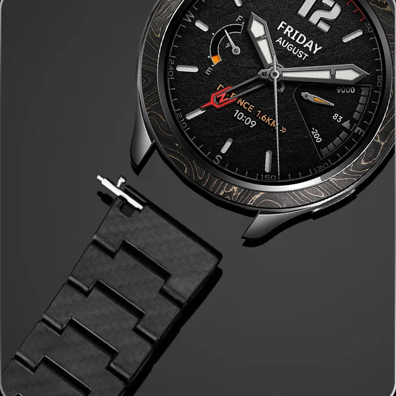 Carbon Fiber Wristband Bracelet Replacement Strap