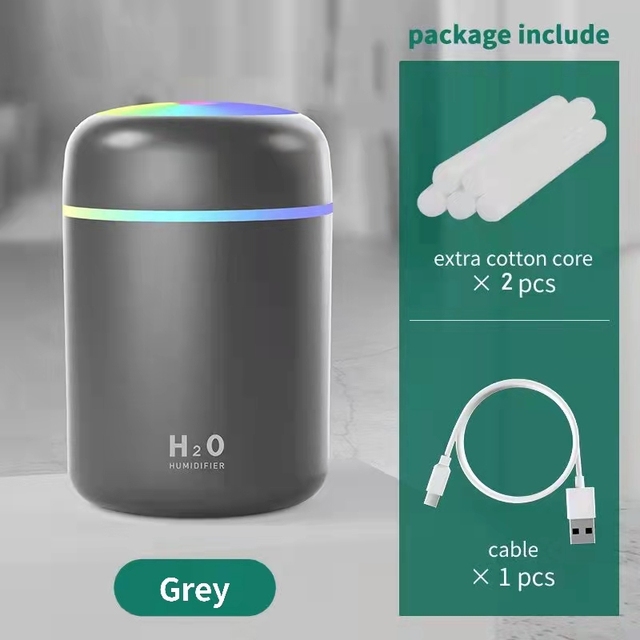 Colorful Air Humidifier Essential Oil Diffuser Sprayer Fogger Aromatherapy aroma diffuser Car air freshener Home Humididicator