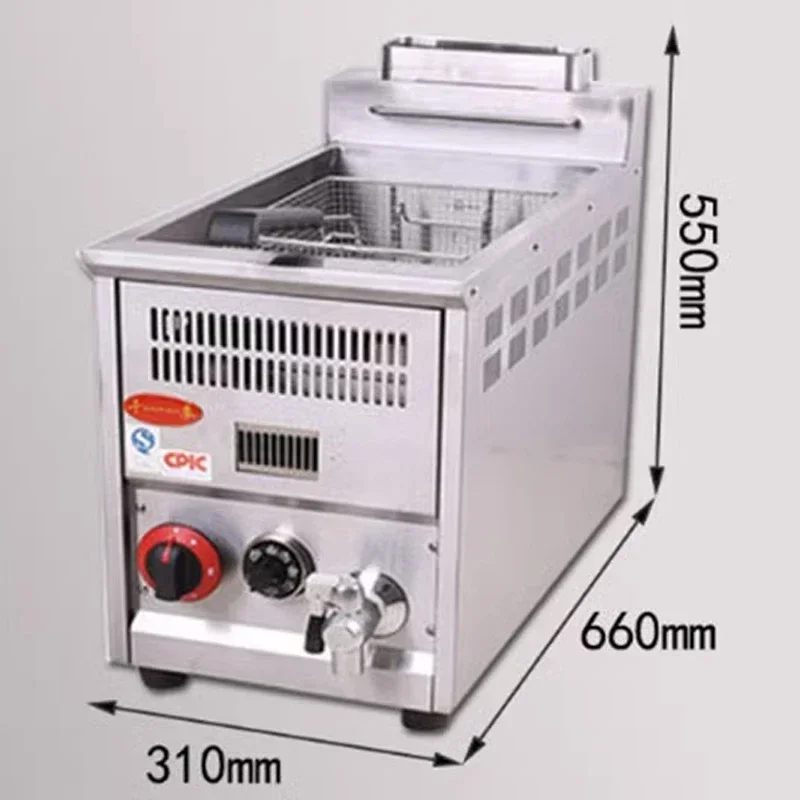 

QM-71A/QM-72A Kitchen Equipment Counter Top Electric Fryer Potato Chips Frying Machine Deep Fryer With Temperature Control