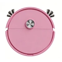Robot aspirateur compact 3 en 1 pour voiture, machine de nettoyage intelligente légère, évitement automatique des obstacles pour poils d'animaux, sols durs et tapis 2