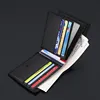 Wallet men's short real cowhide head layer cowhide wallet multi-function card bag wallet gift box for boyfriend 6