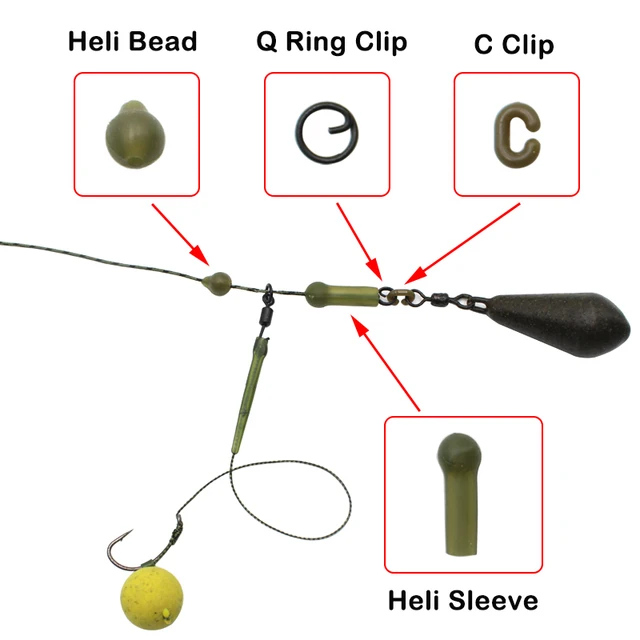 Ronnie Rig Korda Heli Rig Carp Rigs Ronnie Rig Helicopter Style