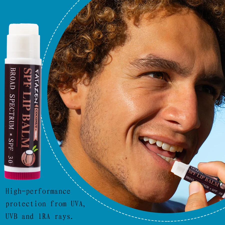 بلسم الشفاه الواقي من الشمس، نكهة جوز الهند والوز،...