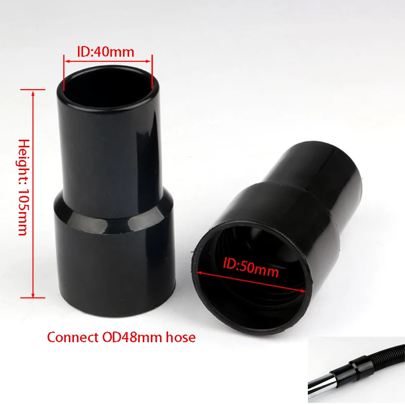 Set 8 Adattatori Per Aspirapolvere Universali In PVC - Diametro 25-42 Mm, Per Bosch, Kärcher, Makita - Foto 5