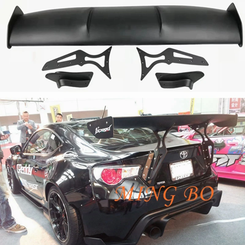 

FOR Subaru BRZ Toyota 86 GT86 Car-styling Unpainted FRP Carbon Fiber Forged carbon Material GT Style Rear Trunk Wing Spoiler