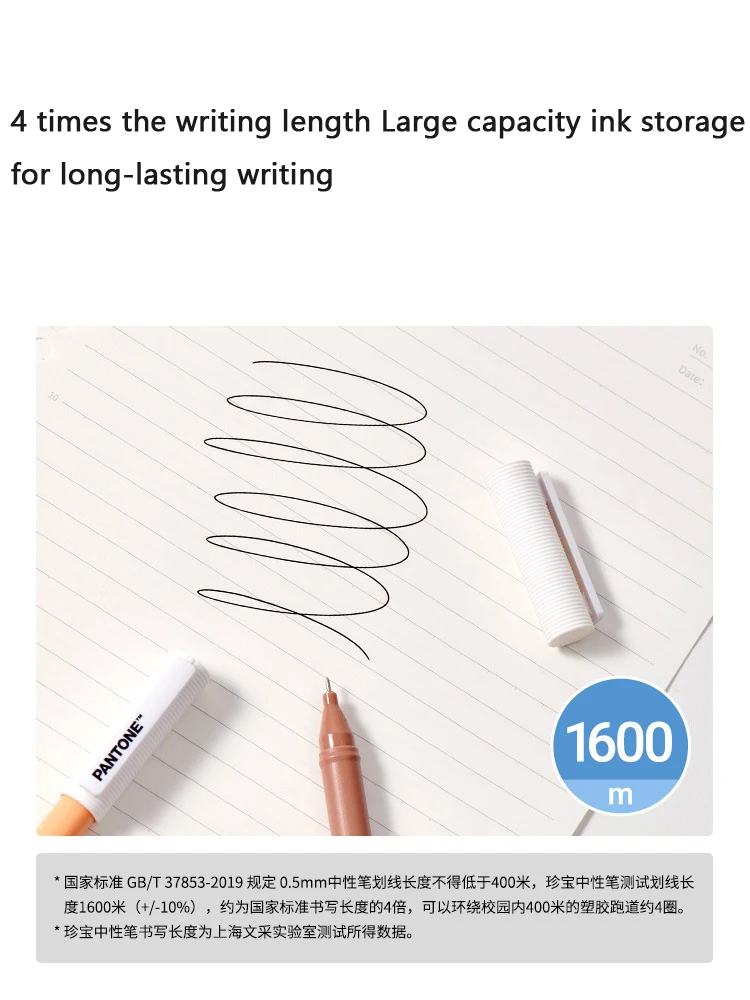 Multi-Colors 2000-2025 Year KACO x PANTONE JUMBO Gel Pen Colour of the Year Creative High Capacity Signature Canetas For Noting 4