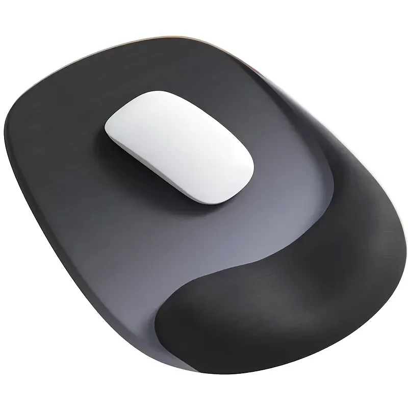 Ergonomic Gel Wrist Support Non-Slip Mouse Pad for Comfortable Office and Gaming Use