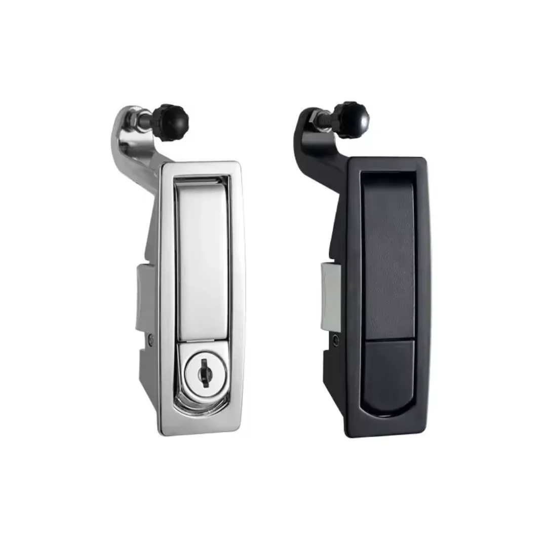 Push Button Lock For Door Box Lever Slam Push Flush Catch Button Flat Lock