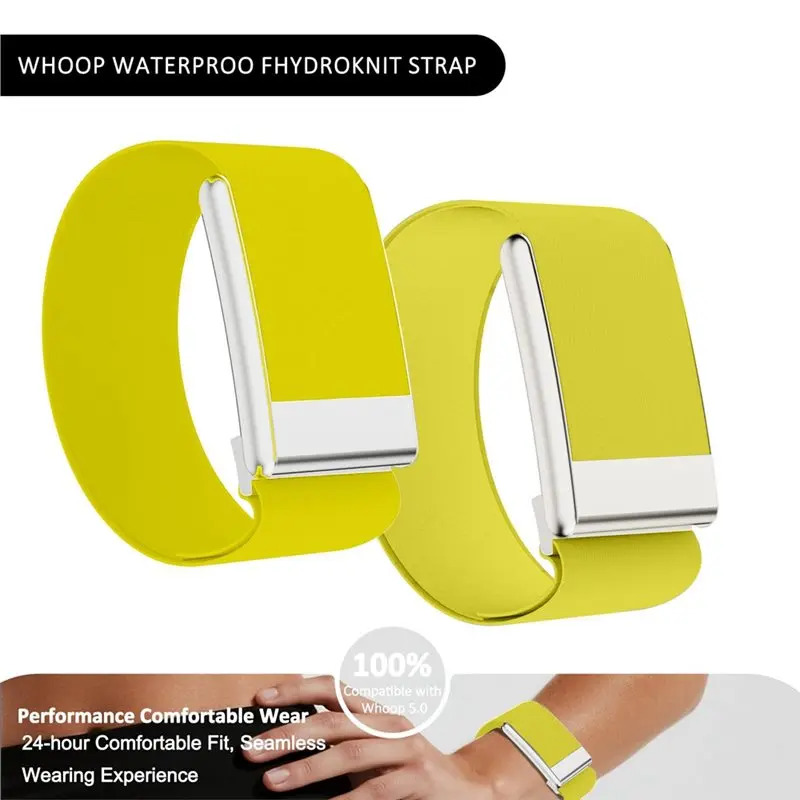 A55T 포후프 5.0 코어 니트 방수 포하이드로니트 교체용 손목 밴드 (WHOOP MG Life/One/Peak 호환)
