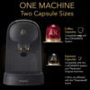 Barista System Coffee and Espresso Machine Combo by Philips, Matte Black 2