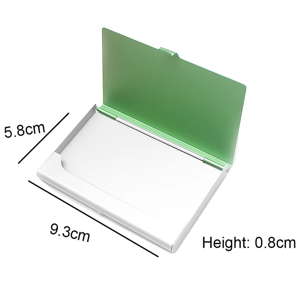 Credit Card Holder Business Card Case Aluminum Alloy Holder Box Cover Men Business ID Case Desktop card holder,credit card holder,desk card holder