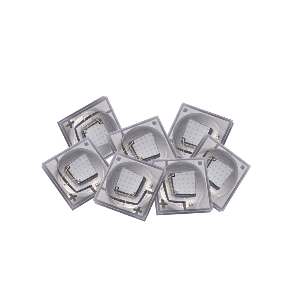 높은 전력 SMD 3535 3W 푸른 빛 440nm 445nm 450nm 455nm 465nm 470nm475nm 480nm 세라믹 피쉬 칩 Led 조명 램프 구슬