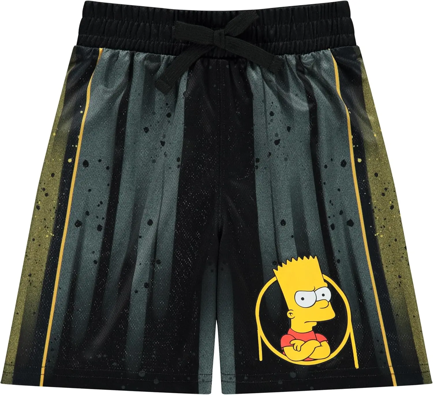 THE SIMPSONS Children's Shorts, Moisture-wicking and Quick-drying, Casual Five-inch Shorts for Older Children