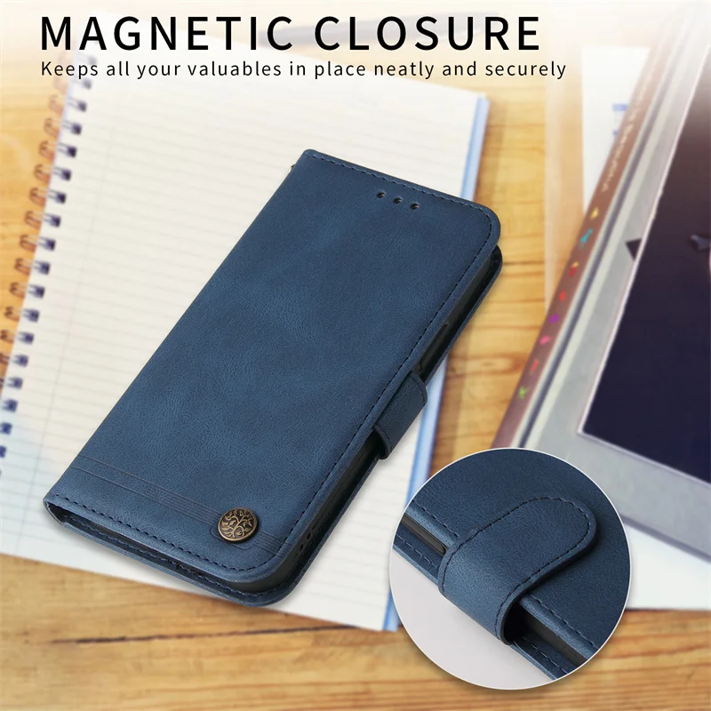 Deluxe Wallet Flip Leather Case - Premium Protective Phone Cover