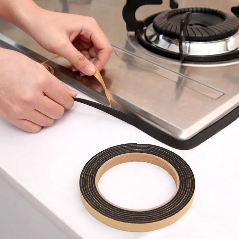 3RollsCaulkStripCooktopGasStoveGapAdhesiveTapeDoorWindow