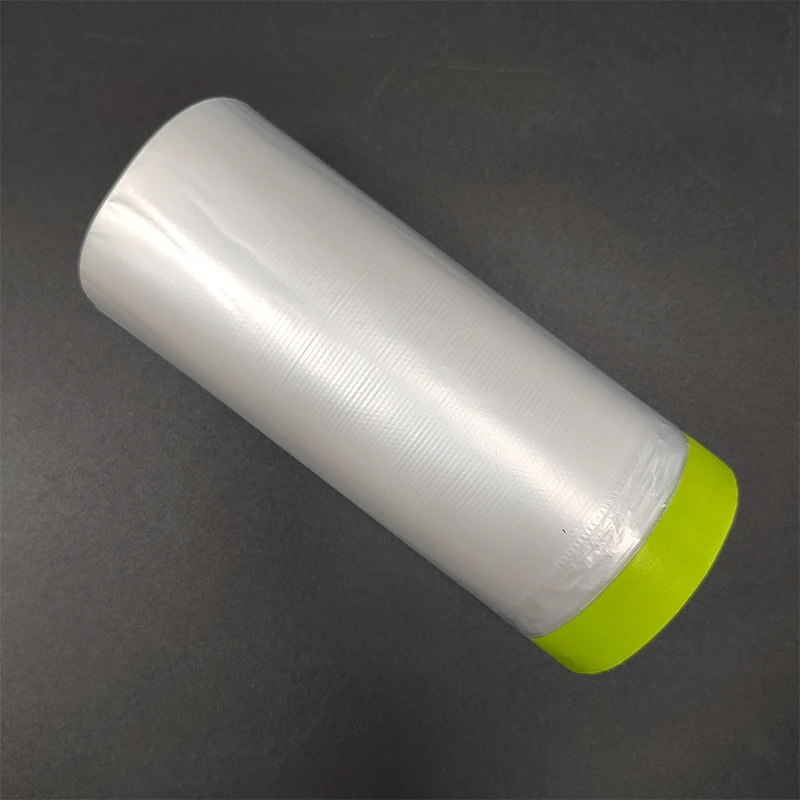 

Paint-Proof Plastic Sheeting, Paint Masking Film 1.1m*25m, For Car Paint Protection And Furniture Dust Protection