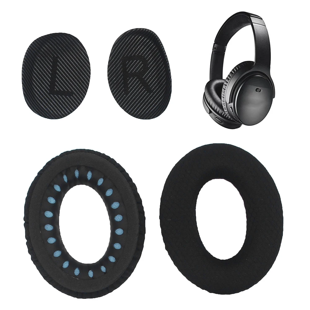 Headphones Cushions Thickened Ear Pads Professional Soft Foam Cushion Cover for Bose QuietComfort 35 QC35 QC25 QC15 Headphones