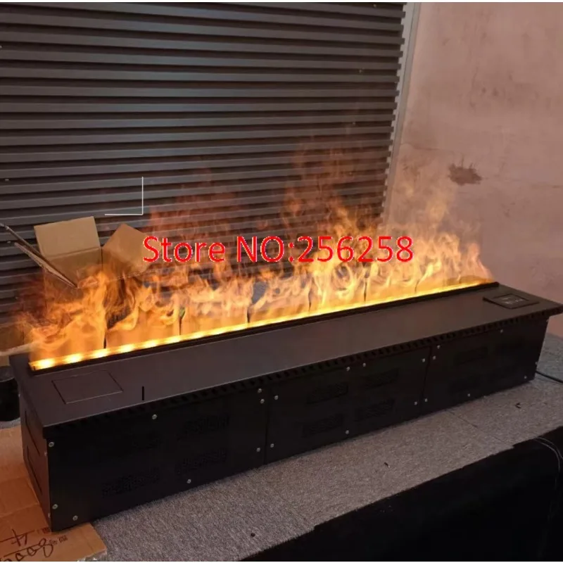 

1800mm APP colors adjustment home indoor decoration multi colors changing artificial simulated flame water vapor steam fireplace