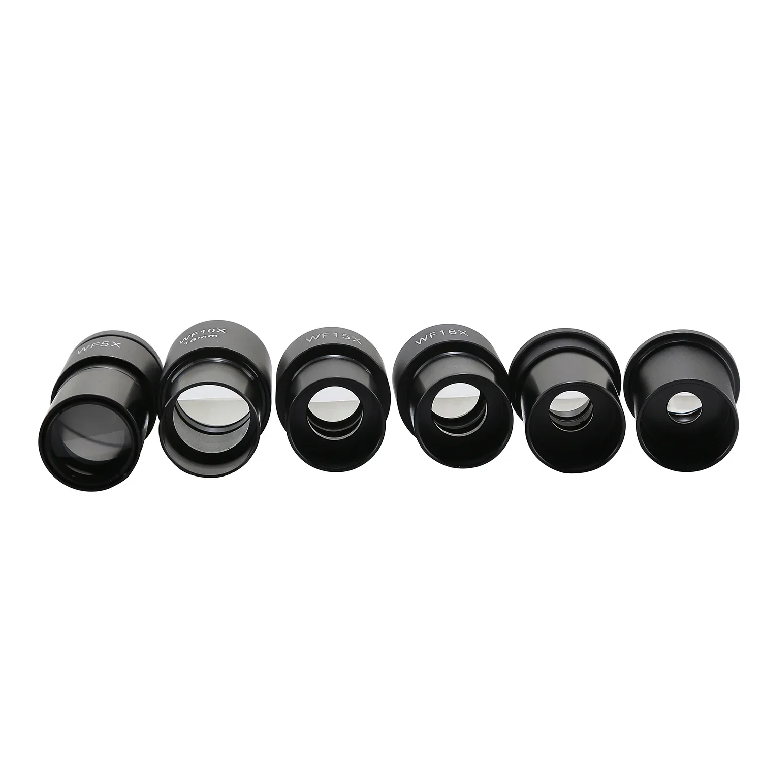 Biological Microscope Eyepiece School Science Educational Optical Microscope Glass Lens WF5X WF10X WF15X WF16X WF20X WF25X 4