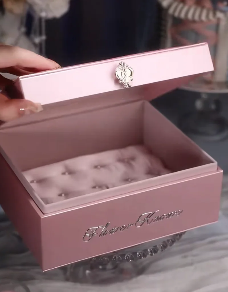 Flower Knows Cosmetics Storage Box Limited Edition Strawberry Rococo Violet Jewelry Empty Box