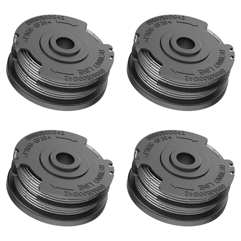 

4Pcs 1.65Mm 6.1M F016800351 String Trimmer Replacement Spool Line For ART 24 27 30 30-36 LI Grass Trimmer