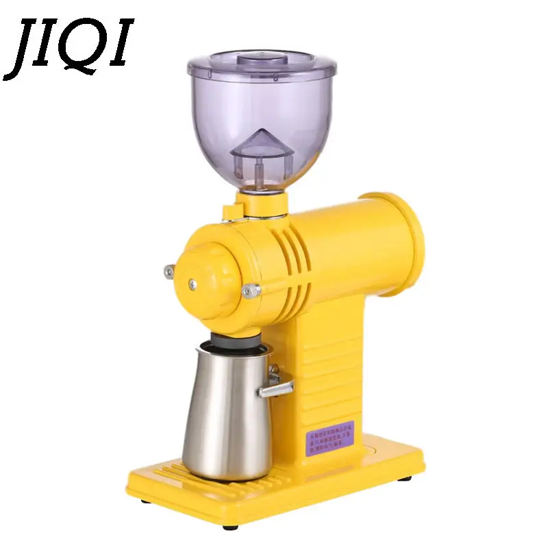 Electric Coffee Grinder Full Automatic Detachable 10 File Adjustable Coffee Beans Particle Oat Grinding Machine Removable EU US 3