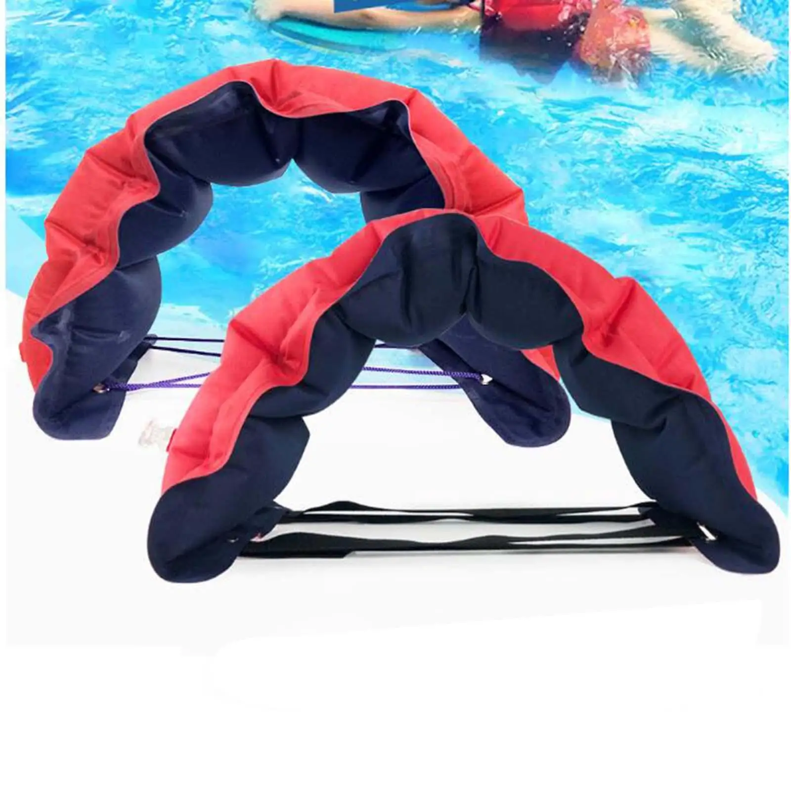 InflatableSwimBeltSwimmingTrainingWaterAerobicsExerciseBelt